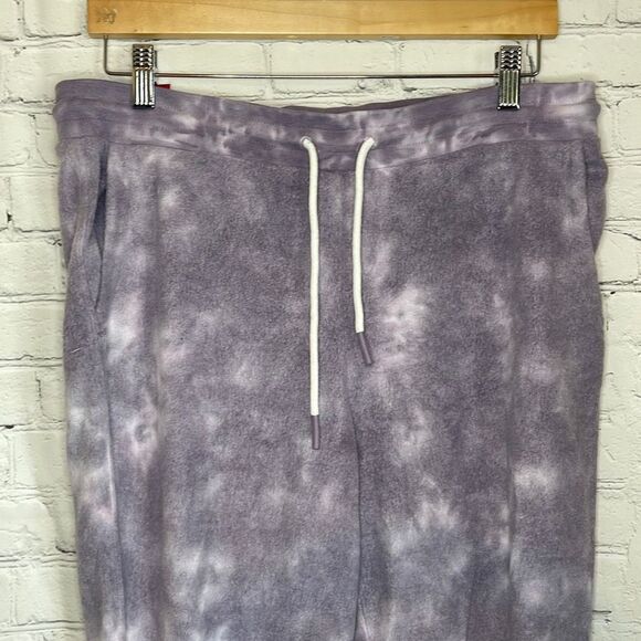 Member’s Mark Purple Tie Dye Reverse Fleece Jogger size xl NEW - Picture 2 of 7